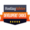HostingAdvice Developers' Choice Award Badge | A2 Hosting